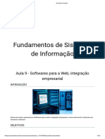 Aula 9 - Softwares para A Web, Integração Empresarial