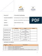 Descarga de Material Suelto en Talud Sur Sector 5