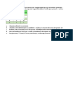 Ejercicio No. 2 Tarea No. 4. Regresión y Correlación