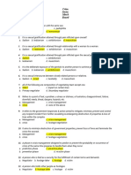 Criminal Sociology Q&a Part Iii