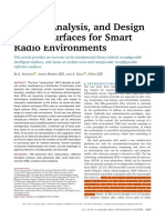 Theory Analysis and Design of Metasurfaces For Smart Radio Environments