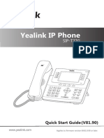 Yealink SIP-T27G Quick Start Guide V81 90