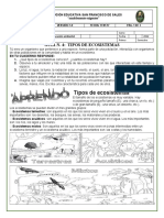 Guia #4 Tipos de Ecosistemas