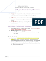 Lesson 6 What Is ML, Types of Machine Learning. in Data Science.