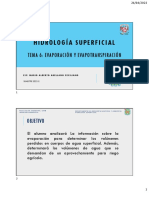 Tema 6 - Evaporación y Evapotranspiración