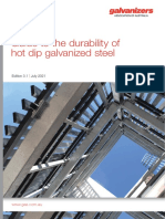 Guide To The Durability of Hot Dip Galvanized Steel v3.1