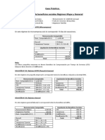 Liquidación de Beneficios Sociales Régimen Mype y General