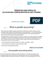 ACCOUNTING PRINCIPLES AND PARALLEL Accounting Configuration