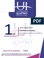 Antología General - Seminario de Estudio de La Cultura y La Salud PDF