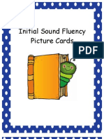 Initial Sound Fluency Cards