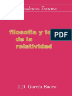 Filosofía y Teoría de La Relatividad Juan David Annas Archive Libgenrs NF 3261860