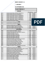 Lista Precion Iii 05-09-22