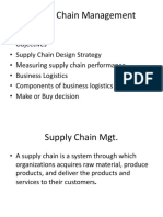 Supply Chain Management