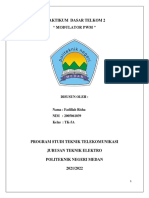 Laporan Modulator PWM