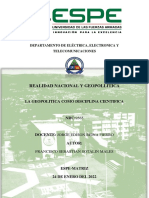 Sotalin Francisco Ensayo Geopolitica Como Disciplina Cientifica