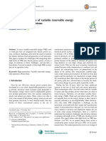 Integrating High Levels of Variable Renewable Energy Into Electric Power Systems