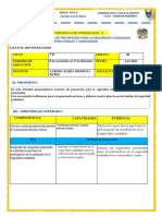 DPCC 5° 2 de Diciembre Del 2021 Proponemos Acciones de Prevencion para La Seguridad..continuacion