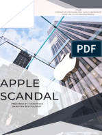 Apple Scandal-Cognitive Psychology FR