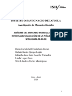 Análisis Del Mercado Mundial para La Internacionalización de La Piña Frescas o Secas 0804.30.00.00