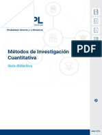 Métodos de Investigación Cuantitativa