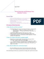 NEWBORN DISCHARGE - Provider-Handout