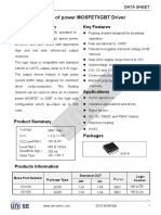 Uni-U3115s-6s 300v 1.2a Half Bridge Driver v3.0