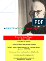 (Slide) A Epistemologia Genética