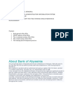 SWOT Analysis