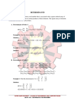 Tg2 - Topic 3 - Determinants