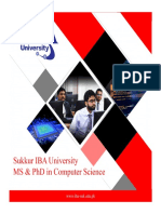 MS PHD Computer Science Booklet 2019