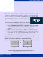 Explanation of One Way and Two Way Slab Action