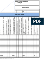 EPM-EHS-SP-F-015 Safety Harness Checklist