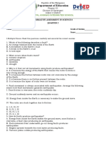 Summative Assessment in Science 8