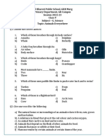 Bal Bharati Public School, GRH Marg Primary Department, GR Campus Session 2022-23 Class V Subject - G. Science Topic: Animals Everywhere