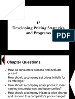 Chapter 12 - Developing Pricing Strategies and Programs