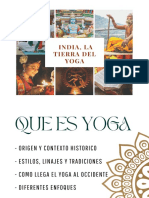 Origen y Contexto Histirico - Estilos, Linajes y Tradiciones - Como Llega El Yoga Al Occidente - Diferentes Enfoques