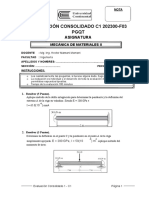 EVALUACION CONSOLIDADO 1 Mecanica