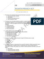 Week 15 - Data Privacy Act