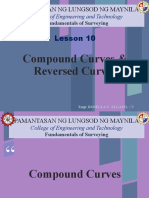 FS10 LESSON 10 - Compound Curves & Reverse Curve