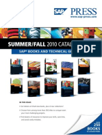 Summer/Fall 2010 Catalog: Sap Books and Technical Guides