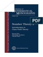 Number Theory 2 Introduction To Class Field Theory (Kazuya Kato, Noboshige Kurokawa, Takeshi Saito)