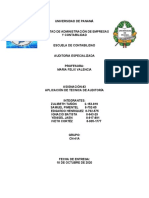 Auditioria Especializada Asignación 3