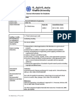 CIS - Syllabus Supplement For Students - Spring 2023