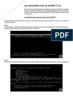 Cómo Resetear Contraseña Root en CentOS 7 y 6