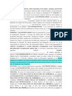 Contrato de Promesa Bilateral de Compra Venta Bien Inmueble.