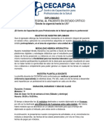 Info Diplomado Paciente Crítico