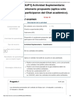 Examen SUPLE DER MERCANTIL Actividad Suplementaria - Desarrolle El Cuestionario Propuesto (Aplica Sólo - para Quienes No Participaron Del Chat Académico)