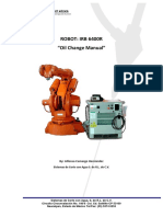 ABB IRB 6400 Oil Change Manual