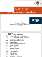 2017 NAT Test Admin Guidelines