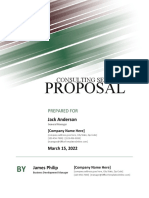 Consulting Proposal Template